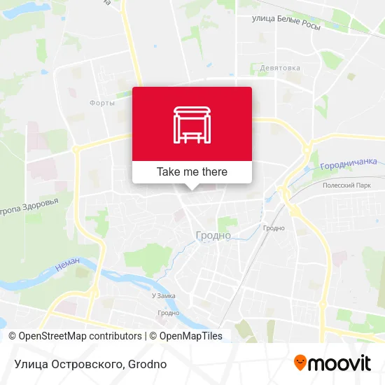 Улица Островского map