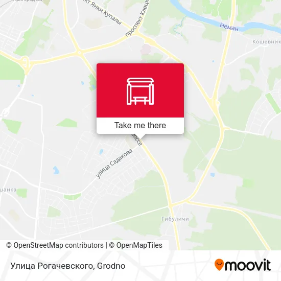 Улица Рогачевского map