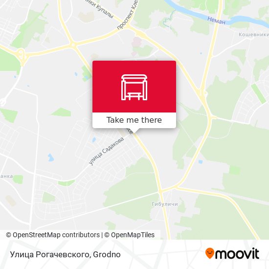 Улица Рогачевского map