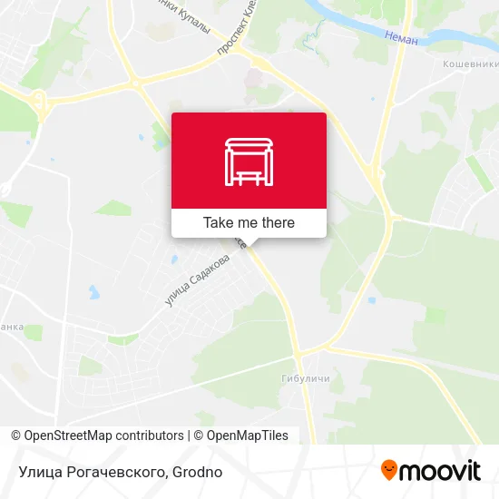 Улица Рогачевского map