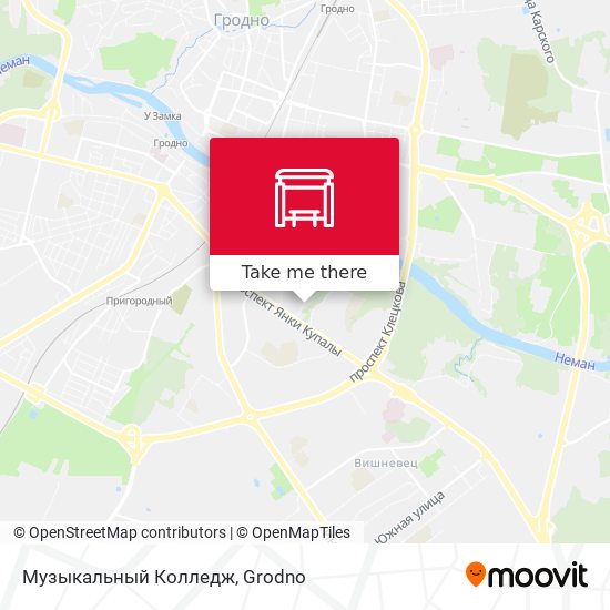 Музыкальный Колледж map