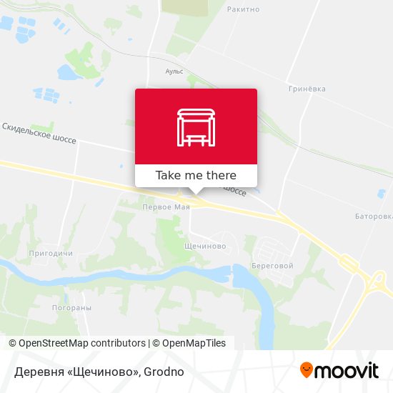 Деревня «Щечиново» map