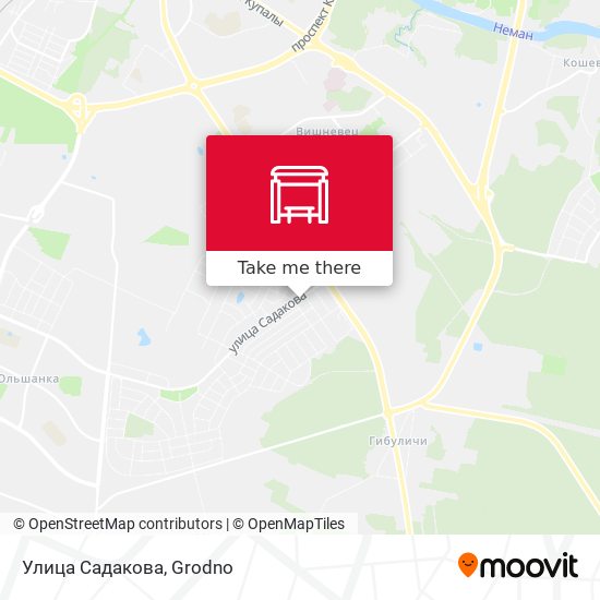 Улица Садакова map
