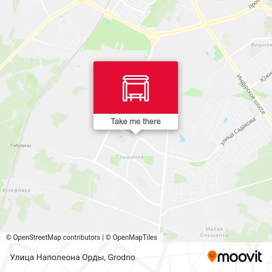 Улица Наполеона Орды map
