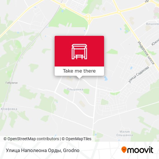 Улица Наполеона Орды map