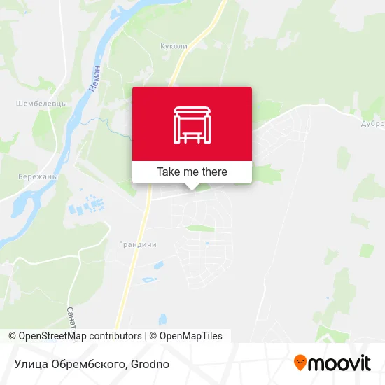 Улица Обрембского map