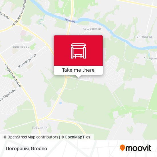 Погораны map