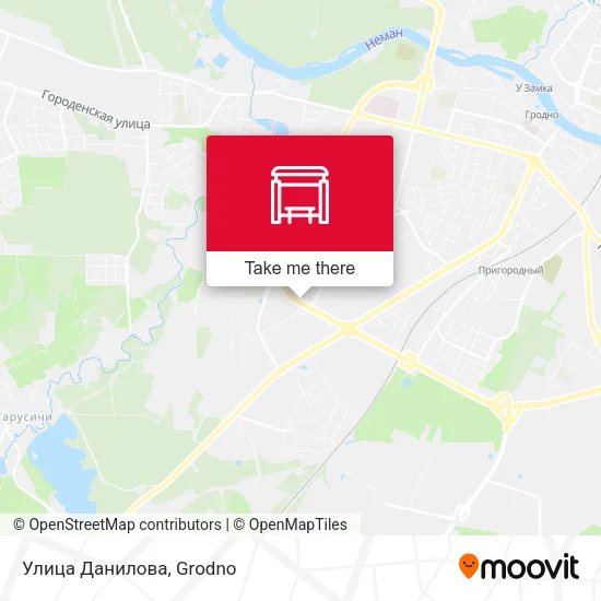Улица Данилова map