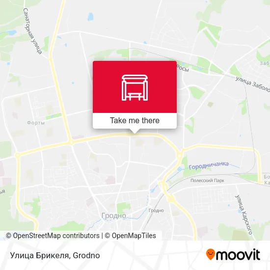 Улица Брикеля map