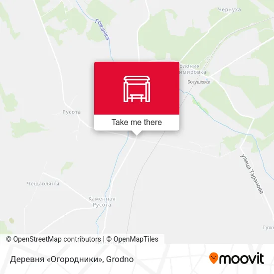 Деревня «Огородники» map