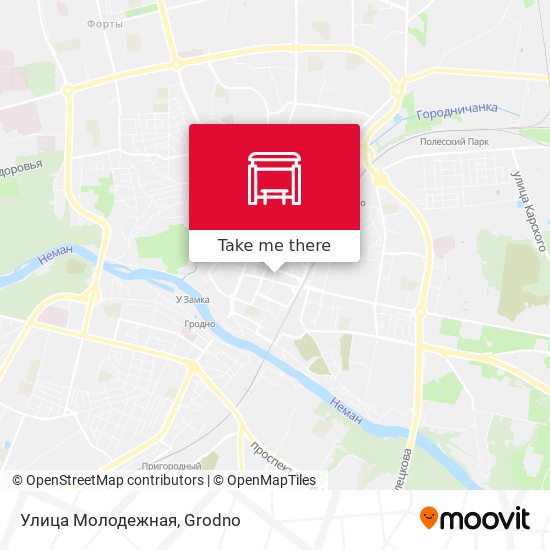 Улица Молодежная map