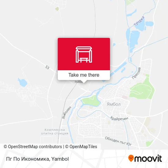 Карта Пг По Икономика
