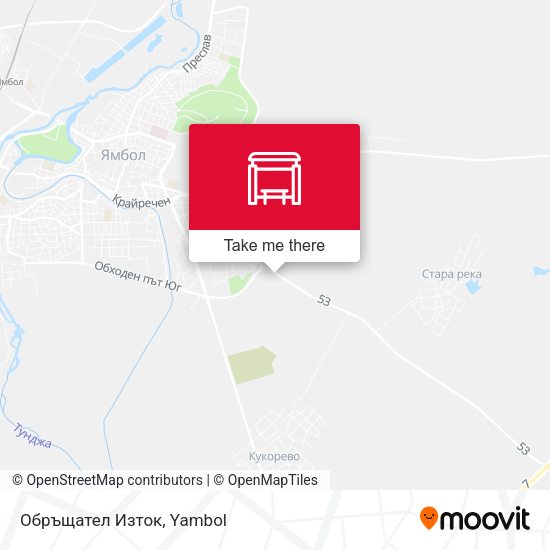 Обръщател Изток map