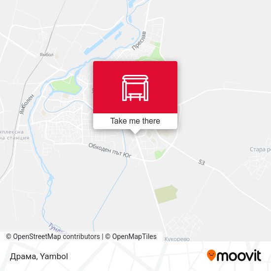 Карта Драма