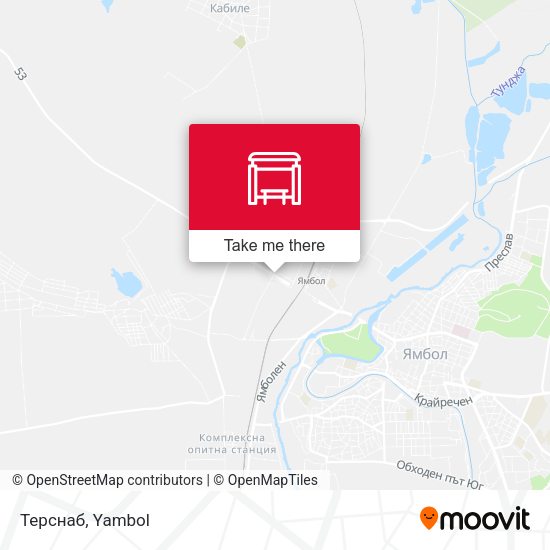 Карта Терснаб