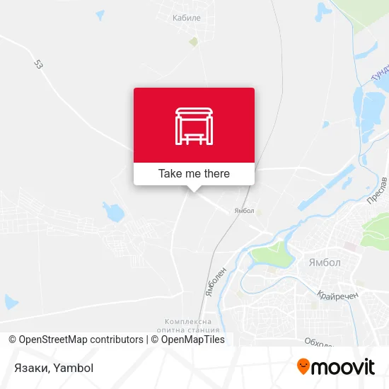 Карта Язаки