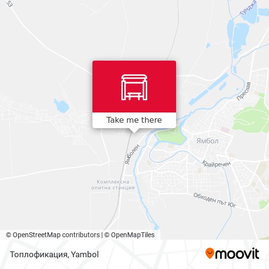 Топлофикация map