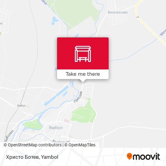 Христо Ботев map