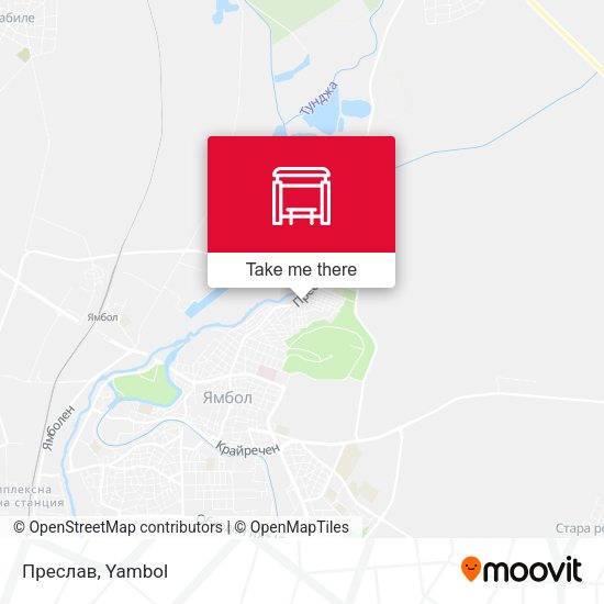Преслав map