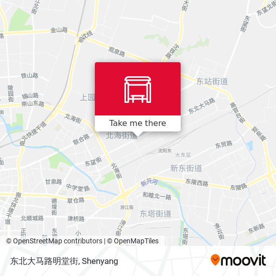 东北大马路明堂街 map
