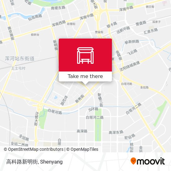 高科路新明街 map