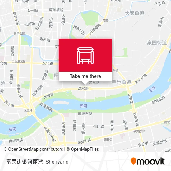 富民街银河丽湾 map
