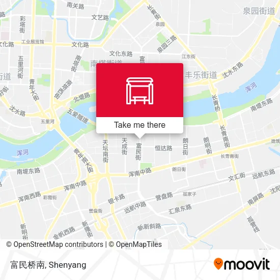 富民桥南 map