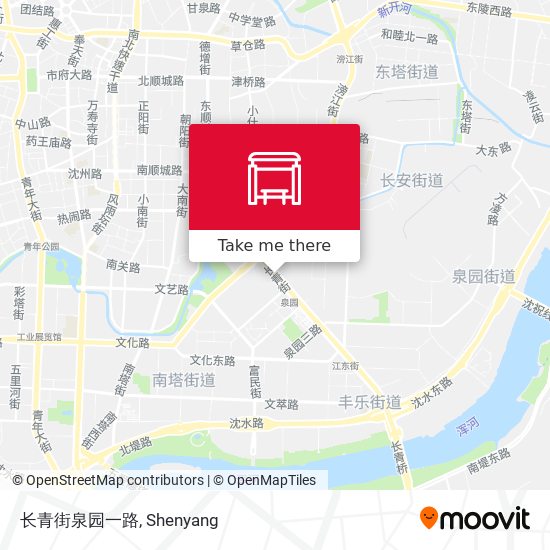 长青街泉园一路 map