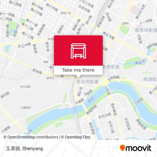 玉屏路 map