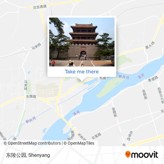 东陵公园 map