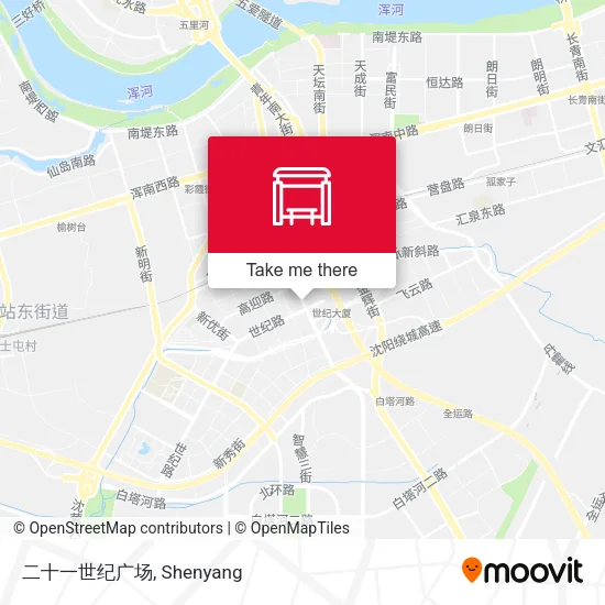 二十一世纪广场 map