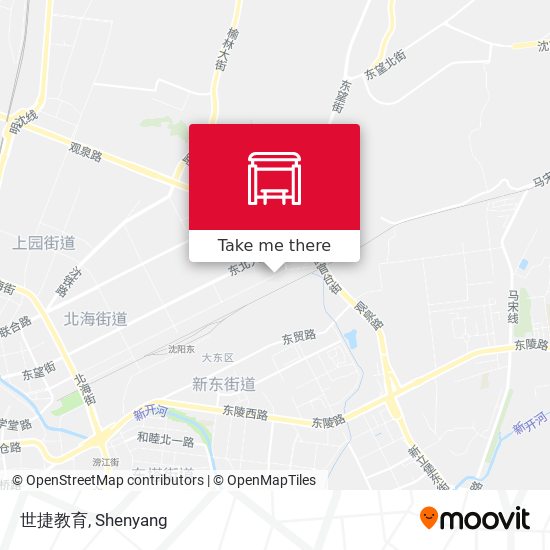 世捷教育 map