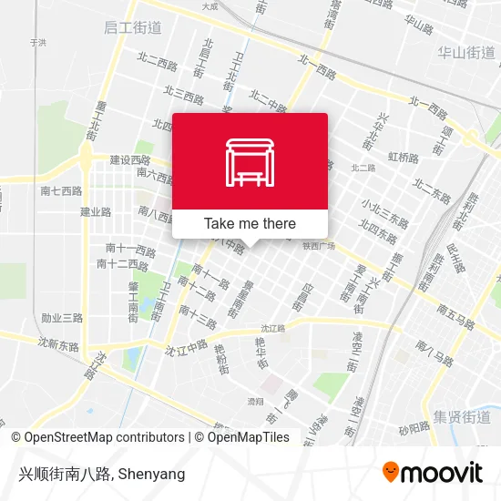兴顺街南八路 map