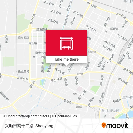 兴顺街南十二路 map