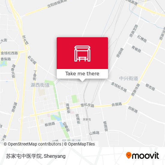 苏家屯中医学院 map
