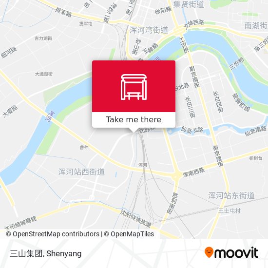三山集团 map