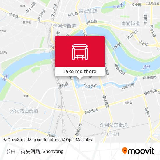 长白二街夹河路 map