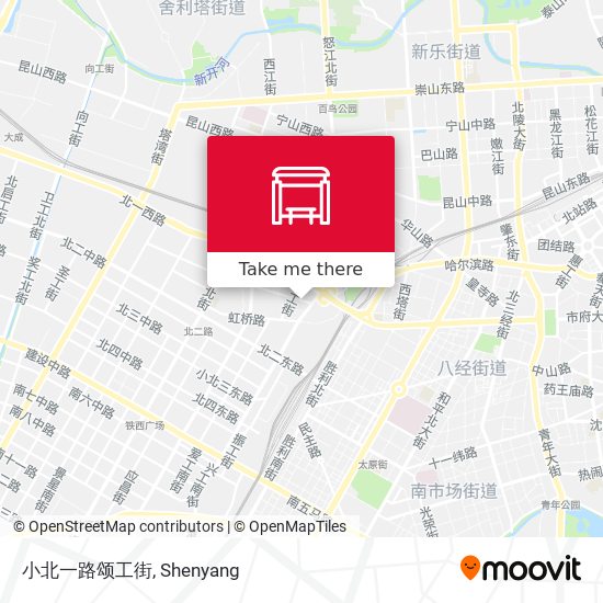 小北一路颂工街 map