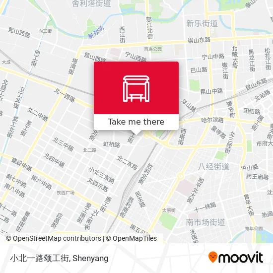 小北一路颂工街 map