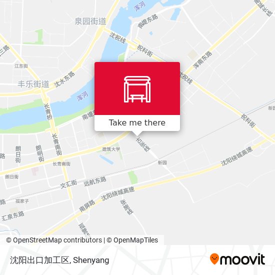 沈阳出口加工区 map