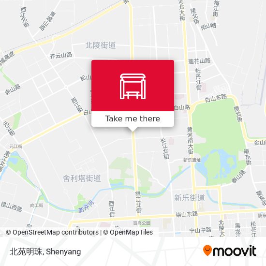 北苑明珠 map