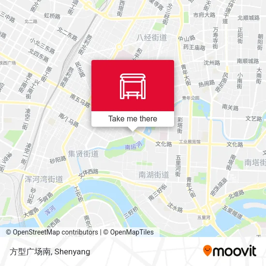 方型广场南 map