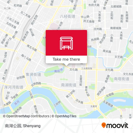 南湖公园 map