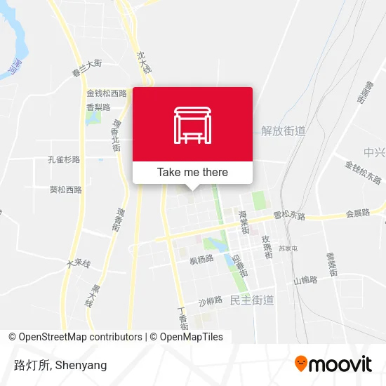 路灯所 map