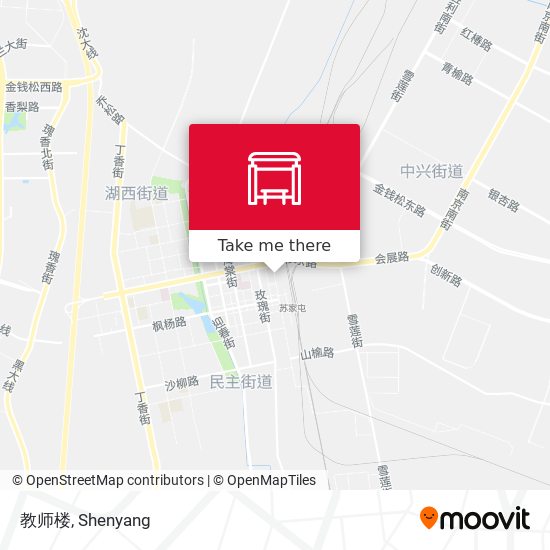 教师楼 map
