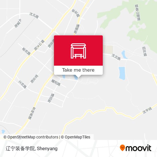 辽宁装备学院 map