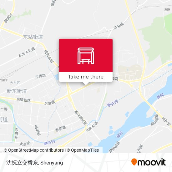 沈抚立交桥东 map