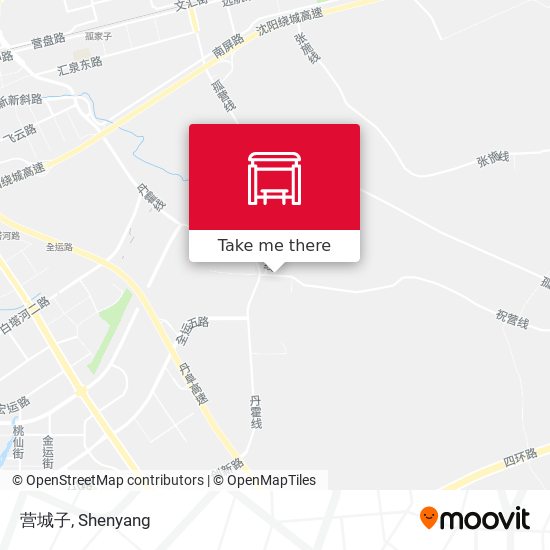 营城子 map