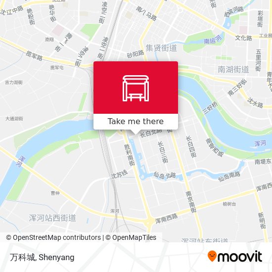 万科城 map
