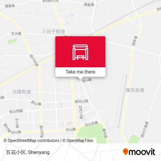 百花小区 map